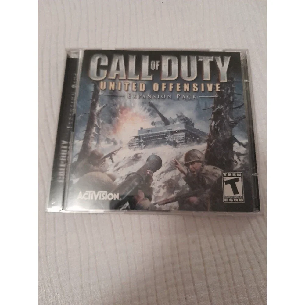 Call Of Duty United Offensive Expansion Pack Computer Games PC CD-ROM Windows